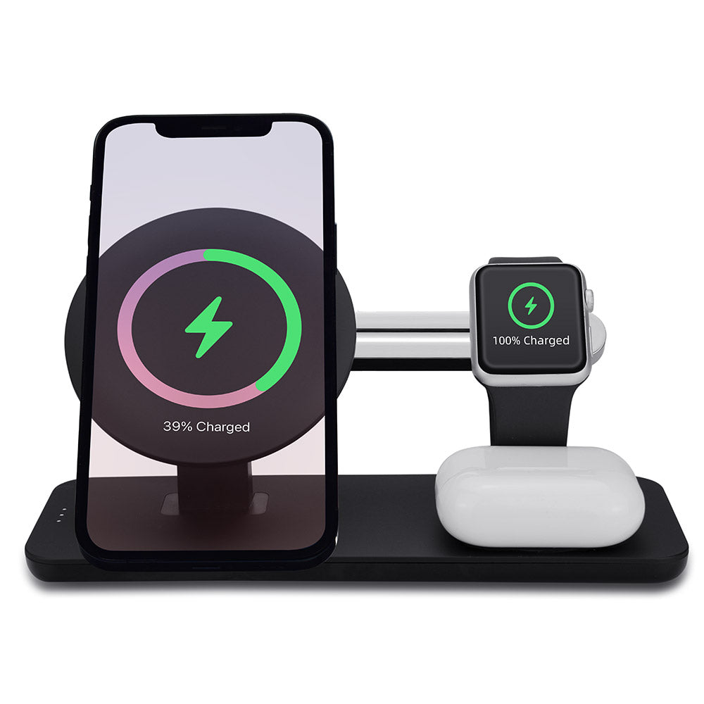 A5 3 IN 1 Magnetic Wireless Charging Stand - Image 1